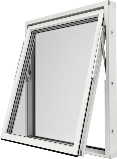 Vridfönster för brandfönster